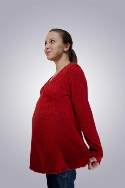 Bluza gravide cu accesorii 6 - lateral