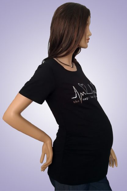 Tricou gravide imprimat 1 - lateral
